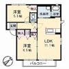 グラスガーデン B棟の間取り画像