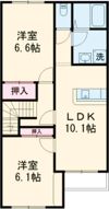 アイリス・コートの間取り画像