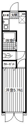 ロイヤルハイツUCHIYAMAの間取り画像