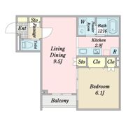 Ecrin新瑞橋(エクラン新瑞橋)の間取り画像