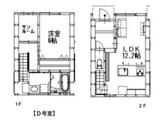グランメゾンクレスト多治米Ⅵの間取り画像