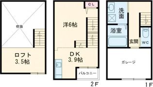 NORTH FIELD Ⅰの間取り画像