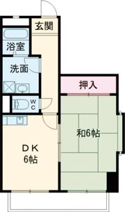 アースマンションの間取り画像