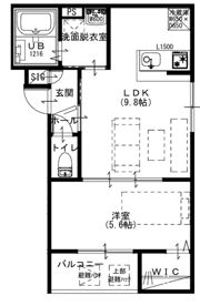 Raffine貝塚の間取り画像