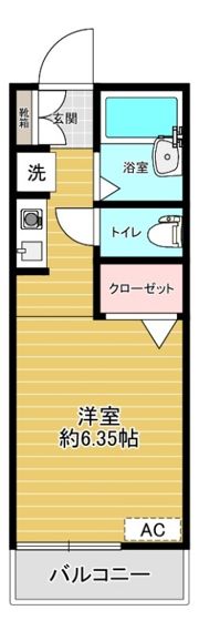 リファレンス胡録台B棟の間取り画像