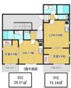 Halele'a Tachikawaの間取り画像