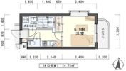 リュエル八幡の間取り画像