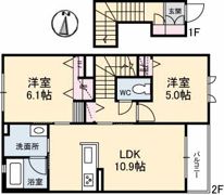 アヴァンス イズミダの間取り画像
