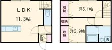 アイナス A棟の間取り画像