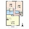 シャーメゾン東花園Bの間取り画像