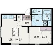 清水Ⅱ（シミズツー）の間取り画像