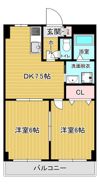 キャピタル南越の間取り画像