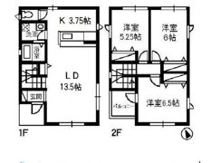 ベルホワイト Hの間取り画像