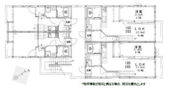 アンピオ姪浜伍番館の間取り画像