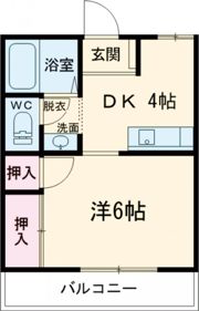 アークハイツⅠの間取り画像