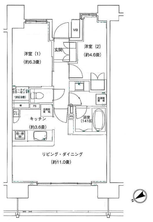 間取図