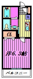 Mark Duo芝Ⅰの間取り画像