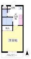 フロンティア・UEDAの間取り画像