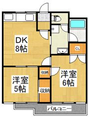 クライストマンションの間取り画像
