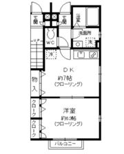 ガーデンテラス国立 D棟の間取り画像