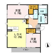 ガーデンコート金岡 A棟の間取り画像
