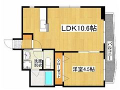メルベーユ南林寺の間取り画像