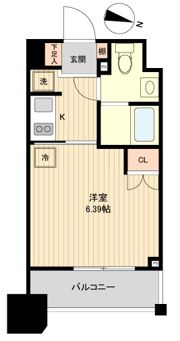 レノス新子安の間取り画像