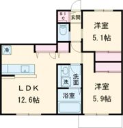 CASA TOAの間取り画像