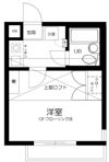 ジュネパレス市川第24Cの間取り画像
