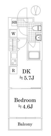 ラフィスタ鷺ノ宮の間取り画像