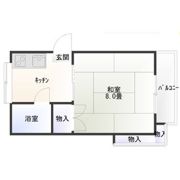 幸美コーポの間取り画像