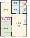クリエール大町の間取り画像