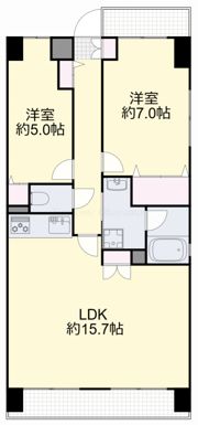 ル・サンク西市の間取り画像