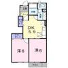 シャロームの間取り画像
