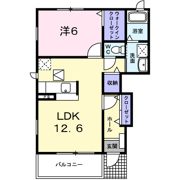 ベルアンジュⅠの間取り画像