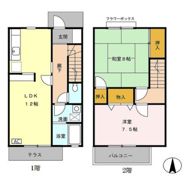 ロイヤルガーデン ABCの間取り画像