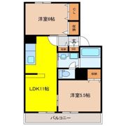 クレール御立の間取り画像