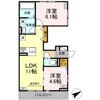 セレスティア江北の間取り画像