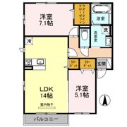 メゾンベールの間取り画像