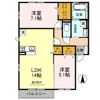 メゾンベールの間取り画像