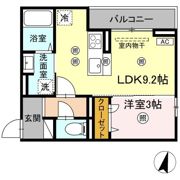 D-residence明治中央の間取り画像