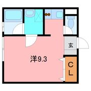 パームス庄田の間取り画像