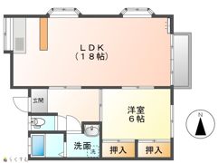 ファミーユ Bの間取り画像