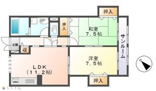 K・Rプラザの間取り画像