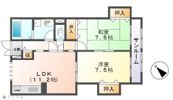 K・Rプラザの間取り画像