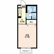 エクセール松岡 Bの間取り画像