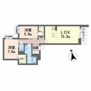 Le ciel高林の間取り画像
