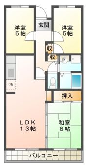 ベルⅡの間取り画像