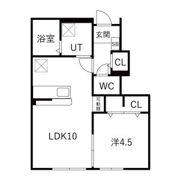 GRACE鳴神の間取り画像