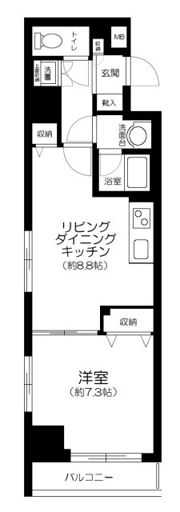 アーバイル両国の間取り画像